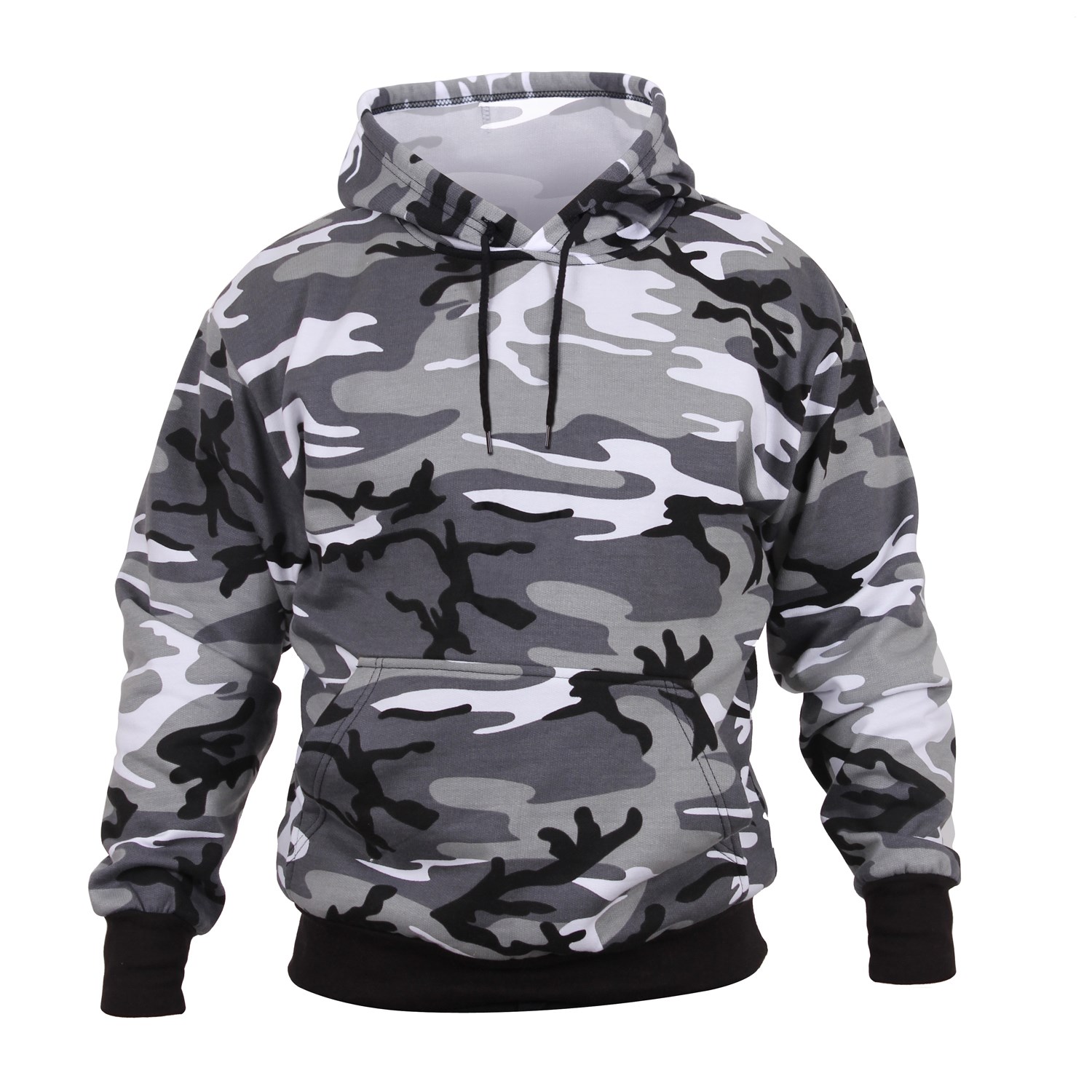 Levně Mikina s kapucí CITY METRO CAMO