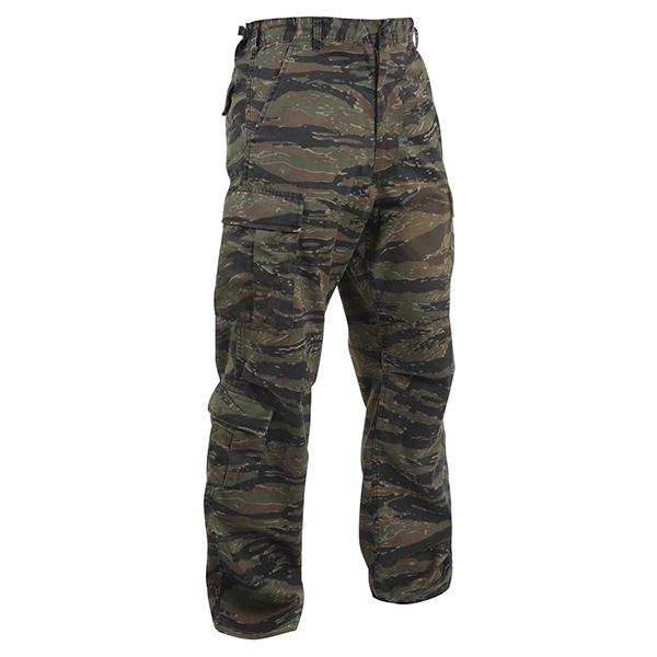 Levně Kalhoty VINTAGE PARATROOPER TIGER STRIPE CAMO