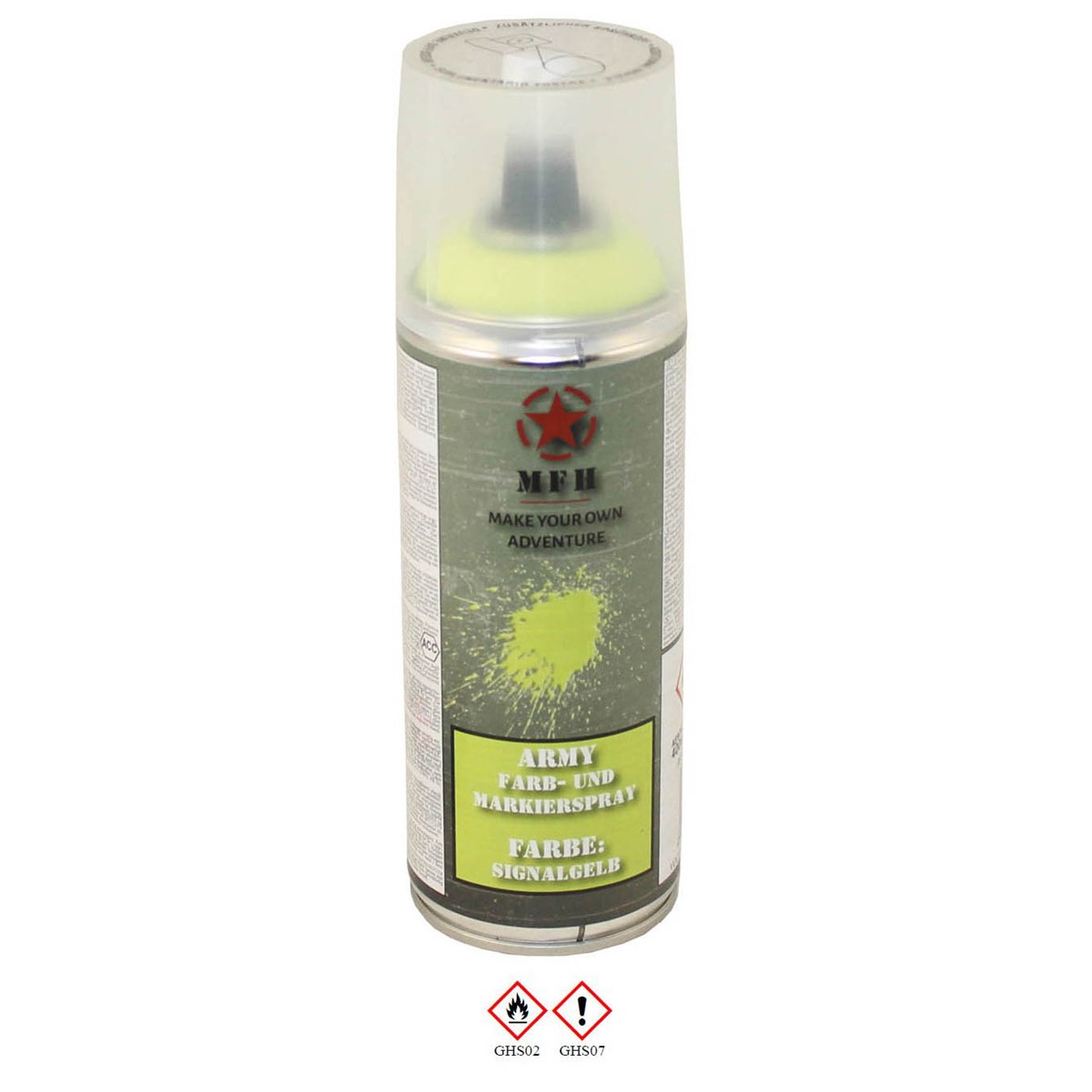 Levně MFH barva ARMY ve spreji 400ml RAL 1026 signální žlutá