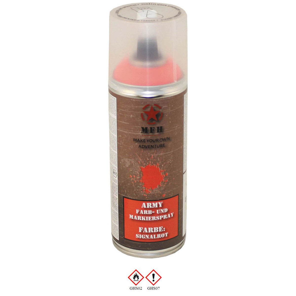 Levně MFH barva ARMY ve spreji 400ml RAL 1026 signální červená