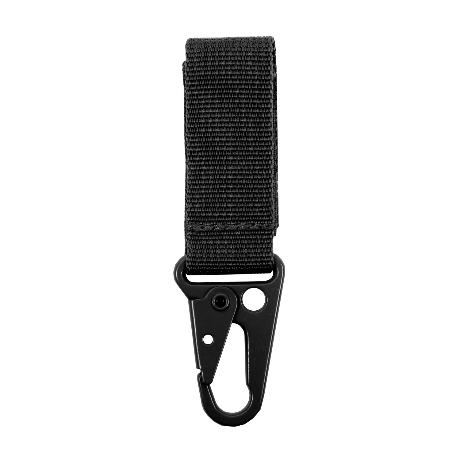 Levně ROTHCO popruh - klíčenka 2" s karabinou ČERNÁ
