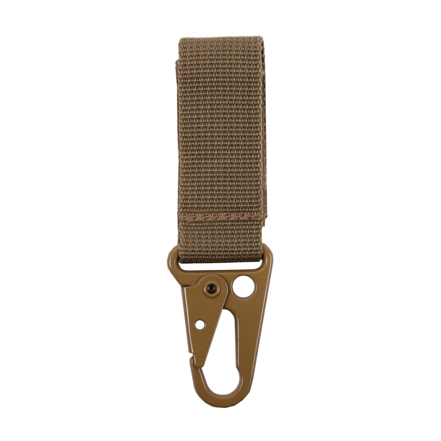Levně ROTHCO popruh - klíčenka 2" s karabinou COYOTE
