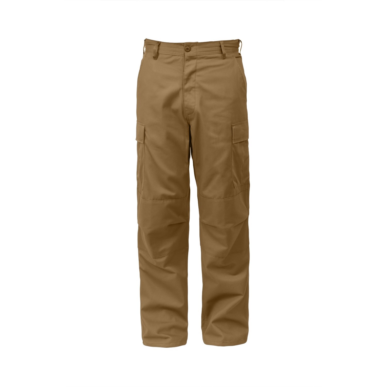 Levně Kalhoty BDU RELAXED ZIPPER FLY COYOTE BROWN