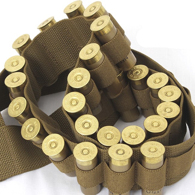 Levně ROTHCO pás BANDOLIER na náboje do brokovnice COYOTE