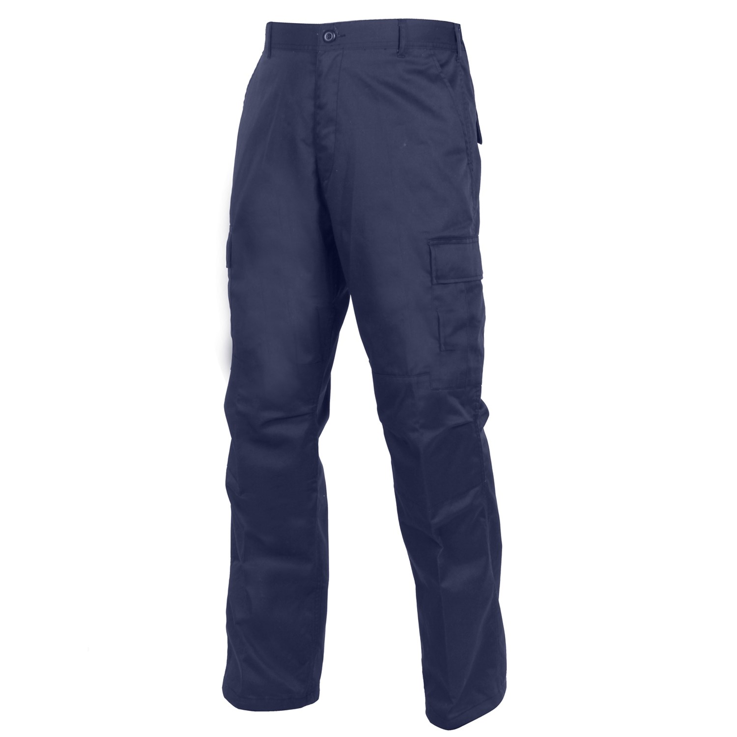 Levně Kalhoty BDU RELAXED ZIPPER FLY MODRÉ