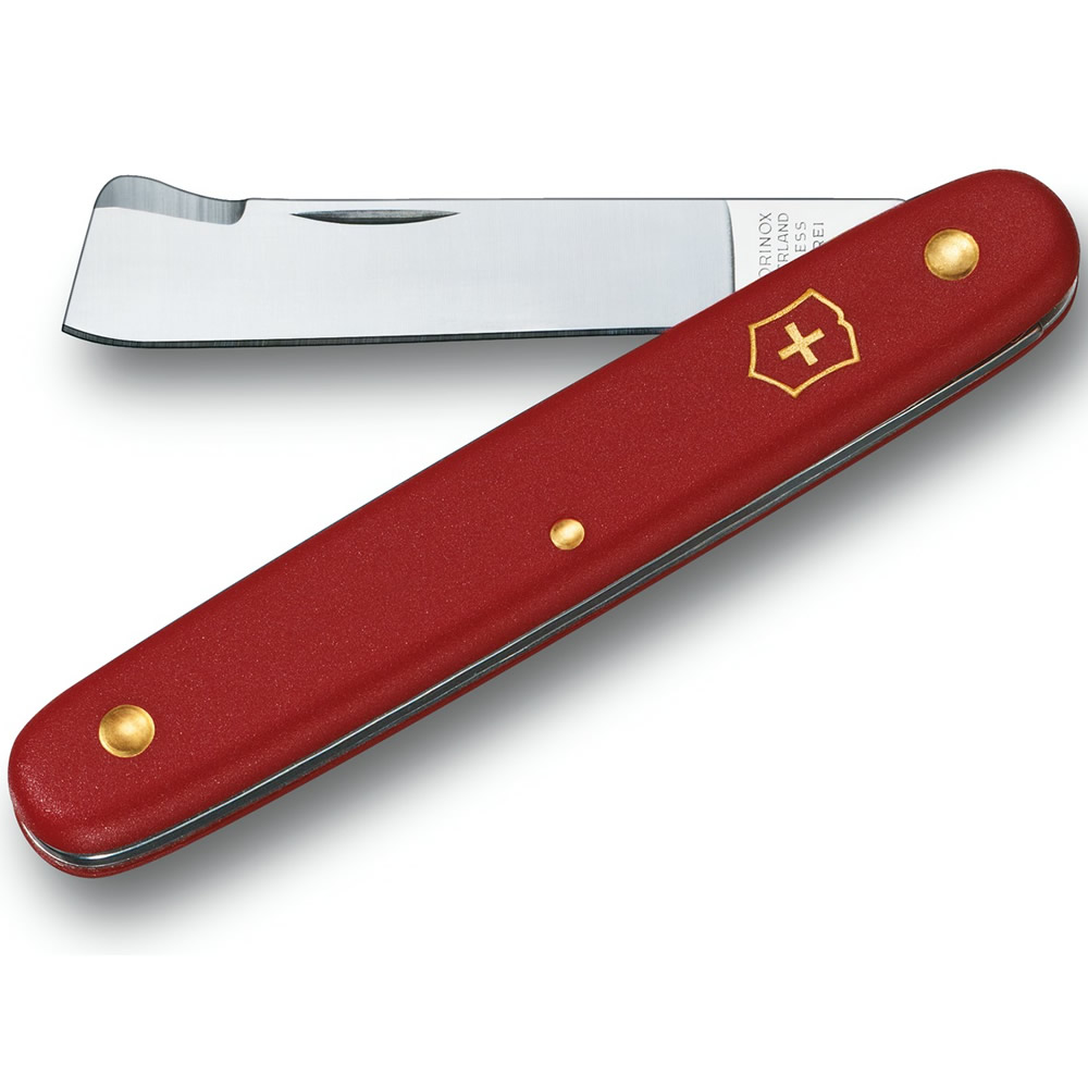Levně VICTORINOX nůž kapesní ZAHRADNICKÝ ČERVENÝ