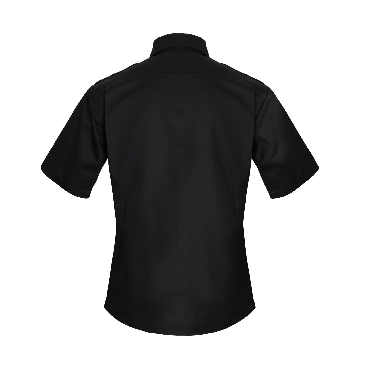 Košile služební krátký rukáv ČERNÁ vel. 5XL