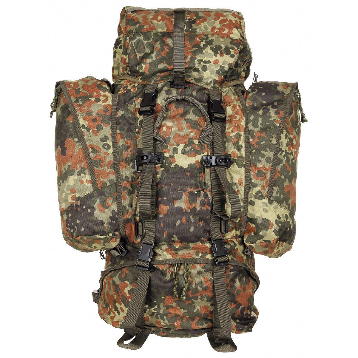 Levně MFH batoh ALPIN 110L 2 postranní odepínací kapsy FLECKTARN