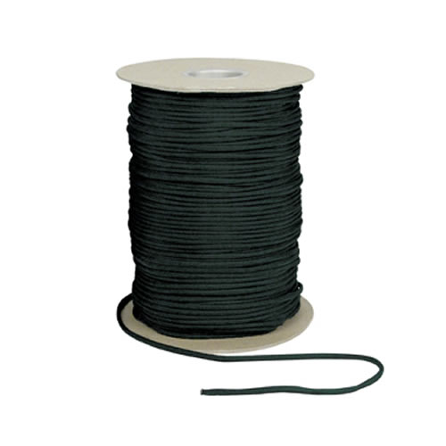Levně Šňůra PARACORD nylon 550LB na cívce ø 4 mm / 300 m ČERNÁ
