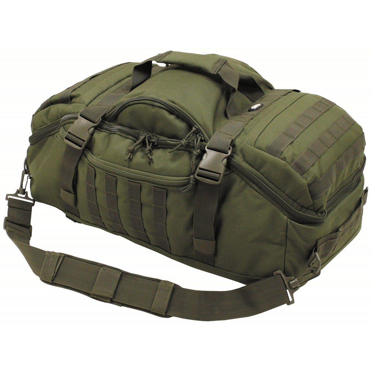 Levně MFH taška kombinovaná s batohem TRAVEL MOLLE ZELENÁ