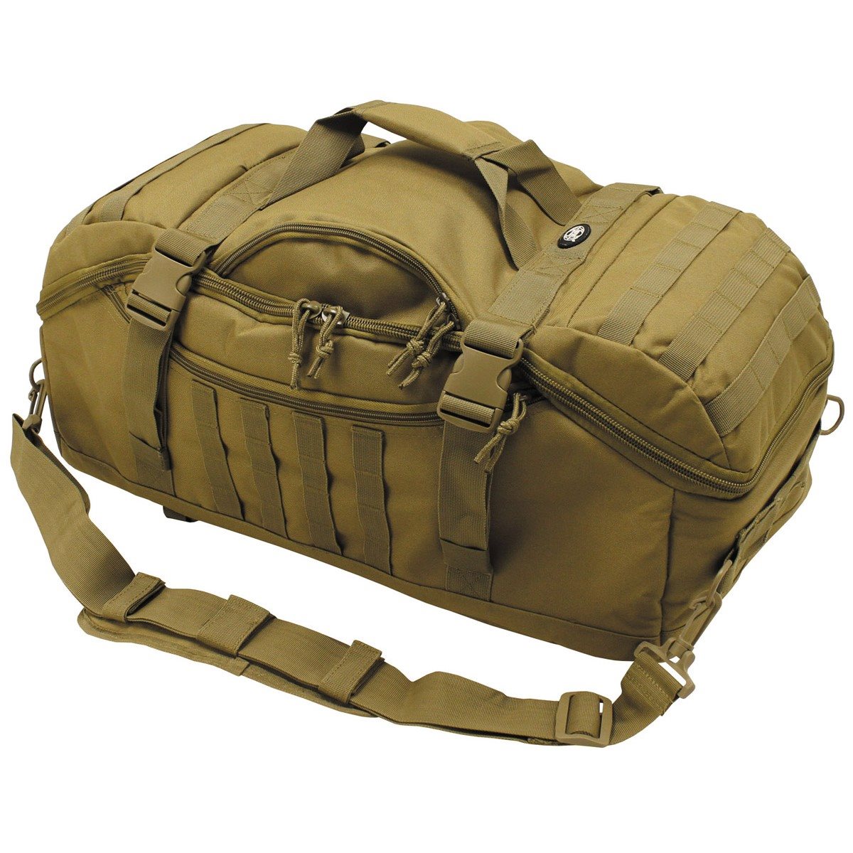 Levně MFH taška kombinovaná s batohem TRAVEL MOLLE COYOTE