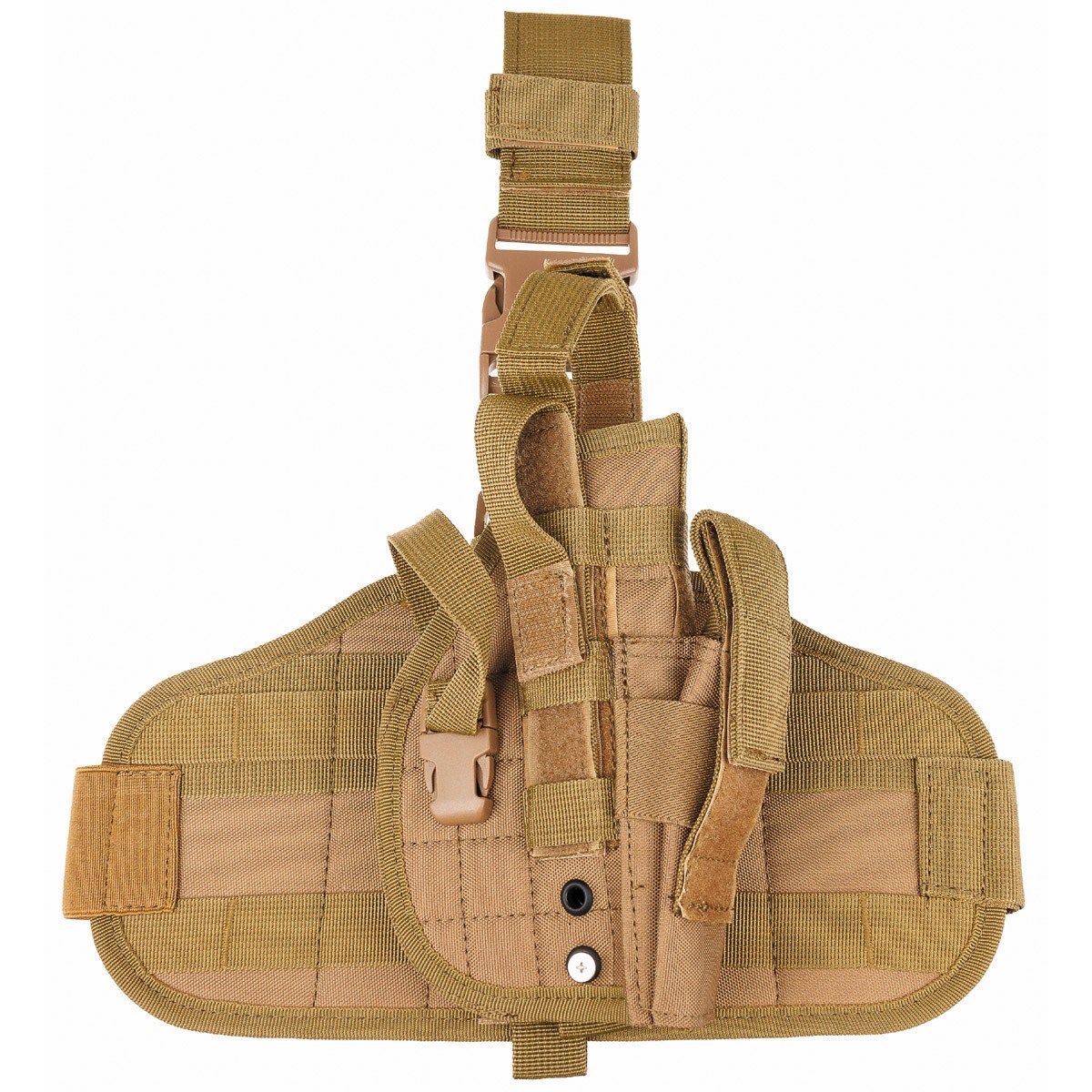 Levně MFH pouzdro na zbraň stehenní MOLLE COYOTE BROWN