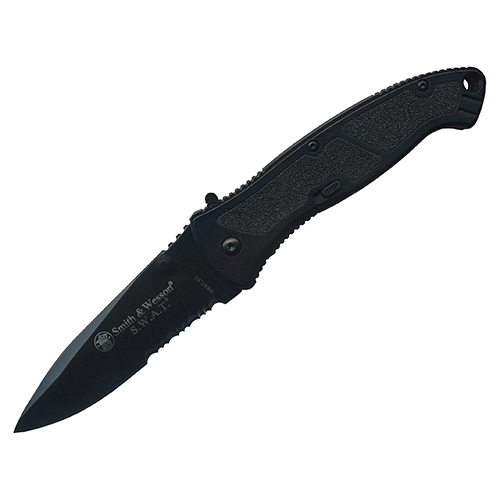 Levně Smith & Wesson nůž zavírací S.W.A.T. ČERNÝ