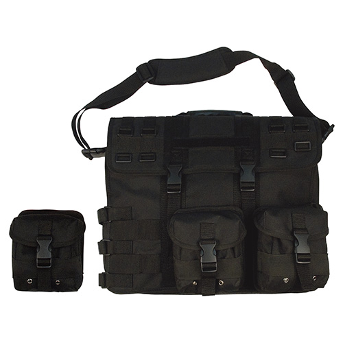 Levně ROTHCO taška MOLLE přes rameno na laptop ČERNÁ