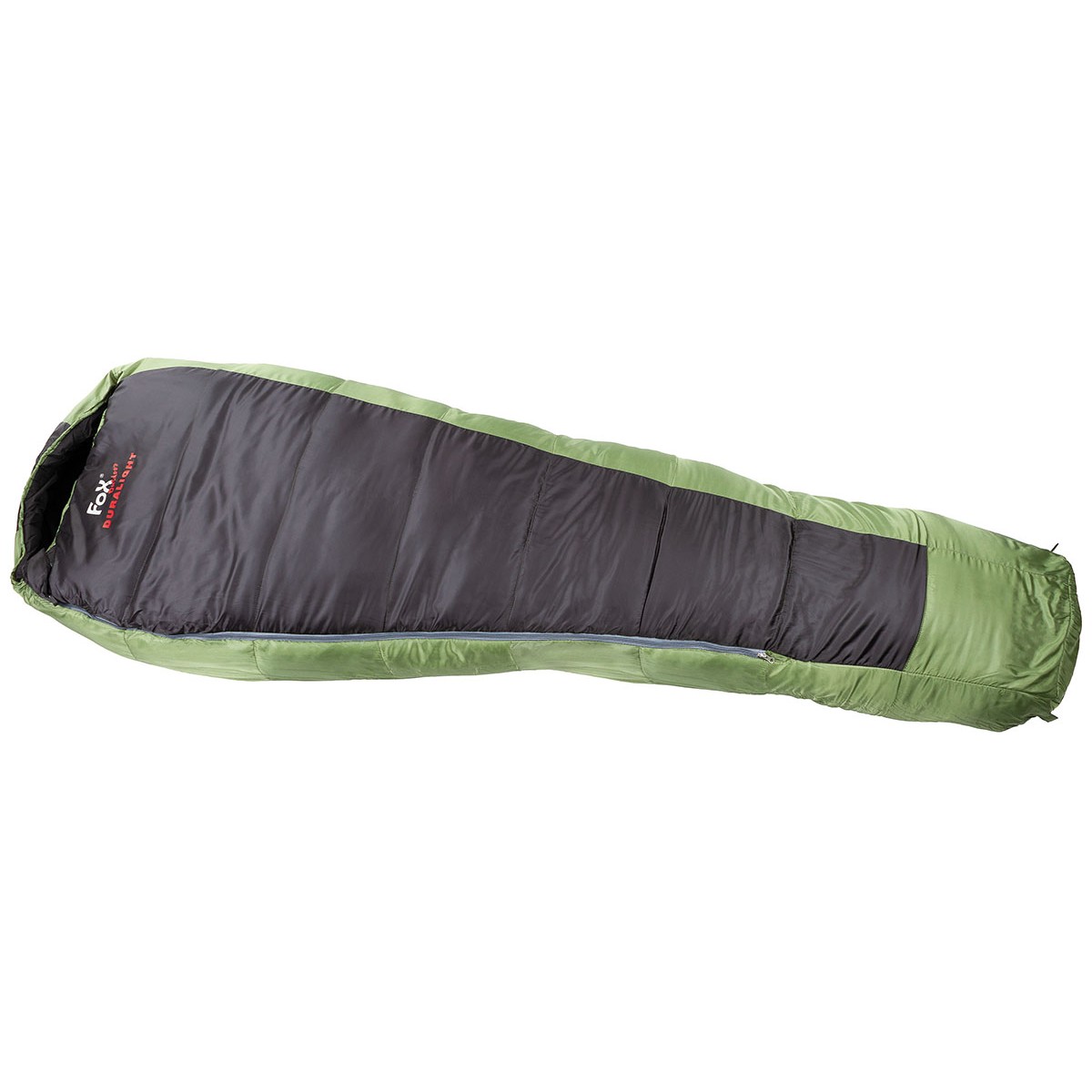 Levně FOX Outdoor spacák DURALIGHT ZELENO-ČERNÝ