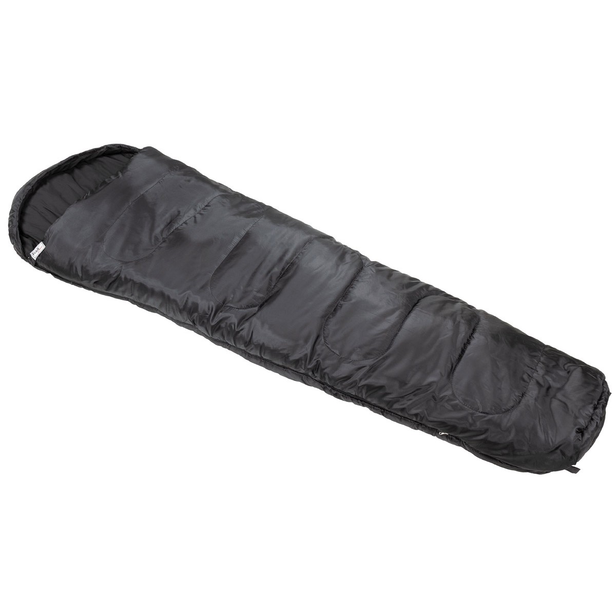 Levně FOX Outdoor spacák mumie dvouvrstvý ČERNÝ