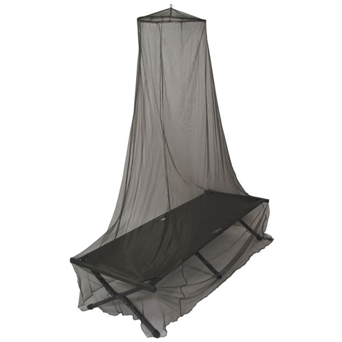 Levně MFH moskytiéra na lůžko SINGLE 63x200x800cm ZELENÁ