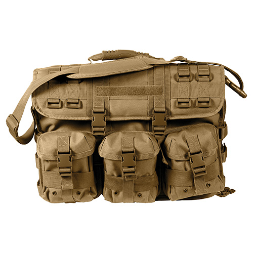 Levně ROTHCO taška MOLLE přes rameno na laptop COYOTE