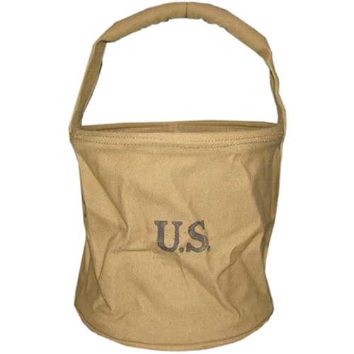 Levně Nádoba US WWII na vodu 10l skládací repro KHAKI