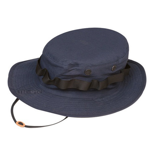 Levně Klobouk BOONIE bavlna MODRÁ