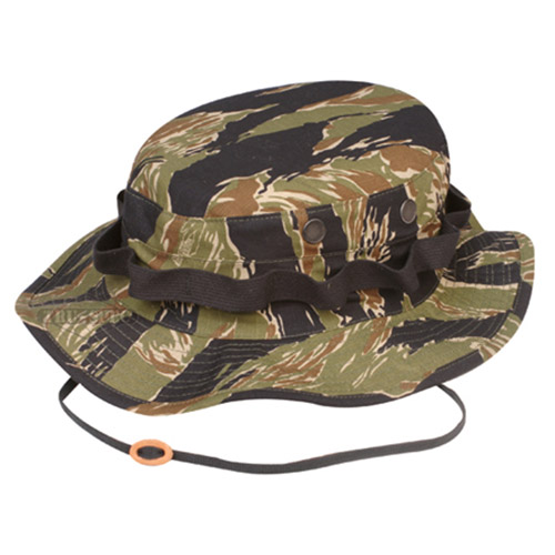 Levně Klobouk BOONIE bavlna TIGER STRIPE GREEN