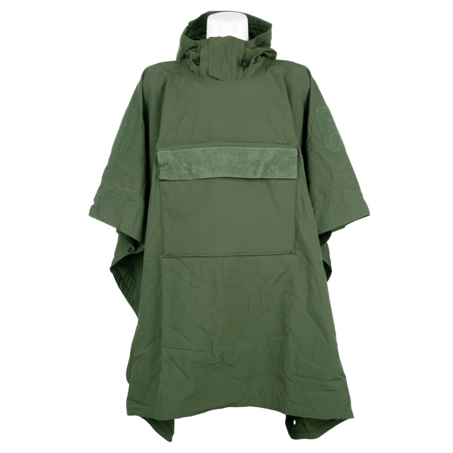Levně FOSCO pončo OUTBREAK softshell ZELENÉ