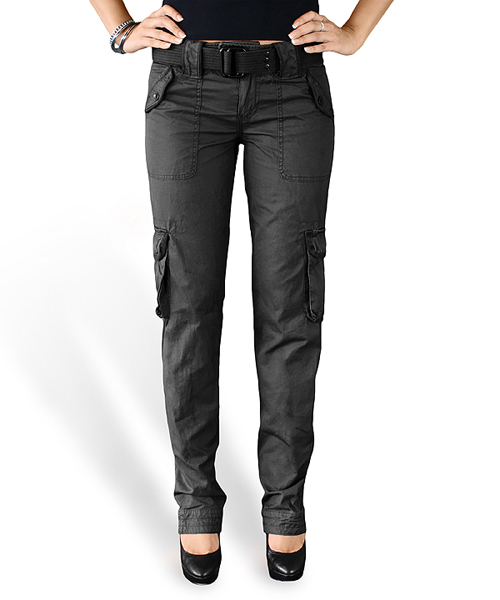 Kalhoty dámské PREMIUM SLIMMY ČERNÉ SURPLUS 33-3588-63 L-11