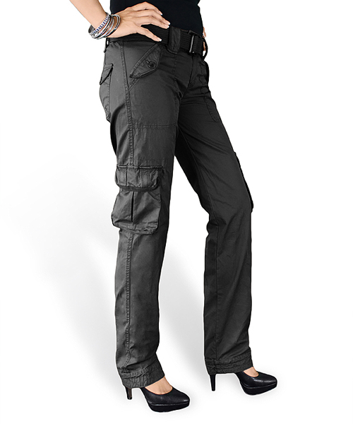 Kalhoty dámské PREMIUM SLIMMY ČERNÉ SURPLUS 33-3588-63 L-11