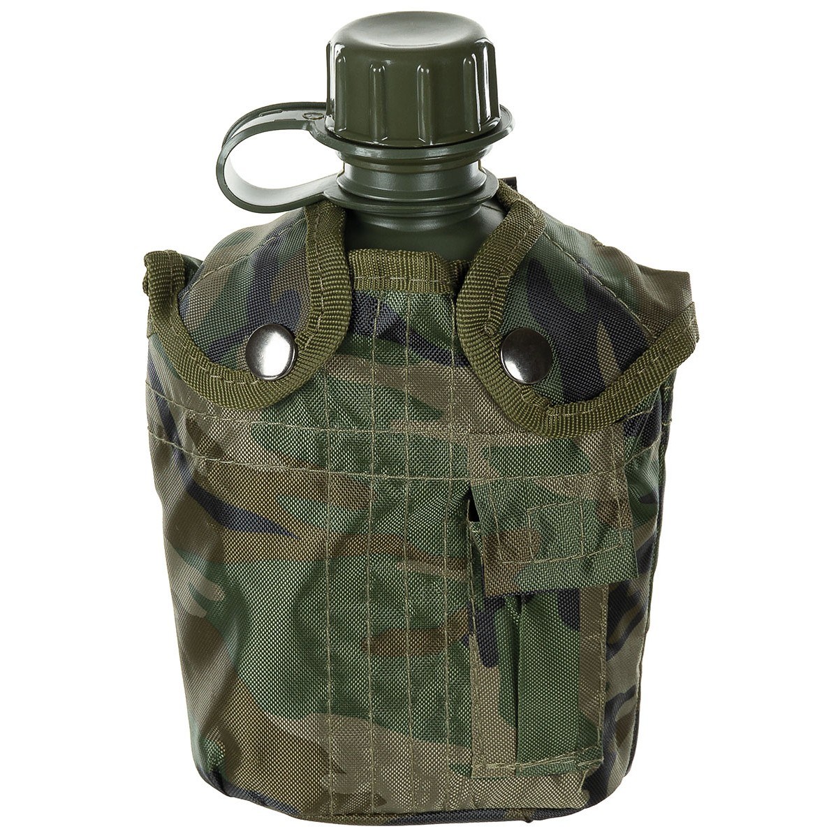 Levně MFH láhev polní US nylonový potah 1L WOODLAND