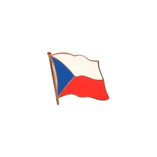 Levně Odznak vlající VLAJKA ČR