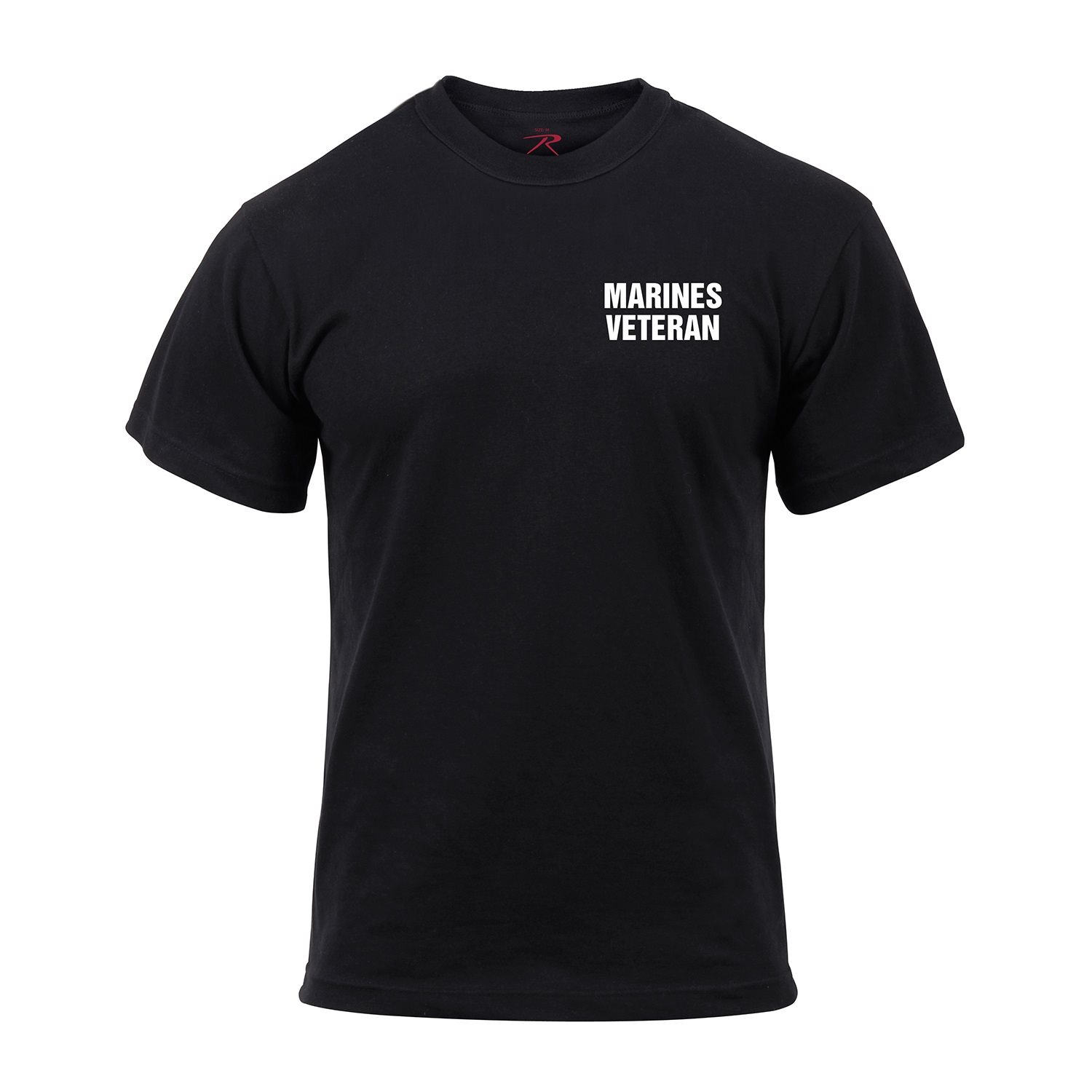 Levně Triko MARINES VETERAN krátký rukáv ČERNÉ