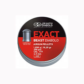 Levně JSB MATCH DIABOLO diabolky JSB EXACT BEAST 4,5 mm 250 ks