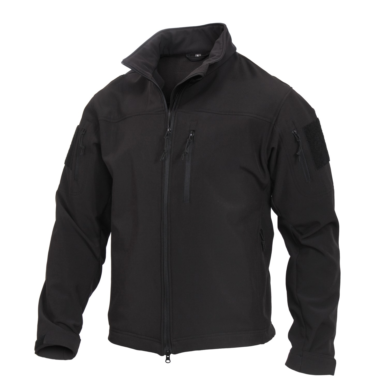 Levně Bunda STEALTH OPS softshell ČERNÁ