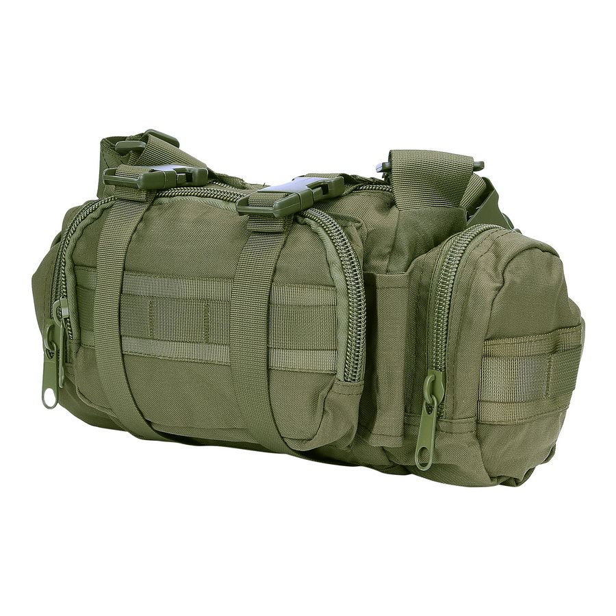 Levně 101INC ledvina CONTRACTOR Cordura ZELENÁ