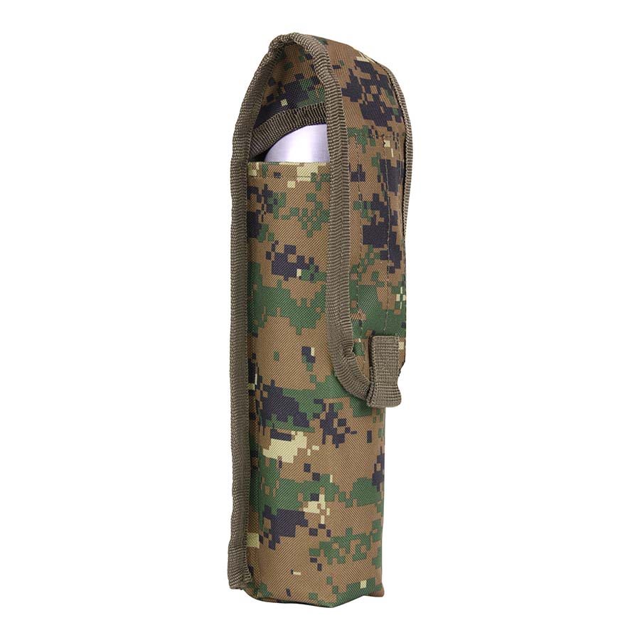 Levně 101INC pouzdro airsoft MOLLE na láhev s plynem DIGITAL WOODLAND