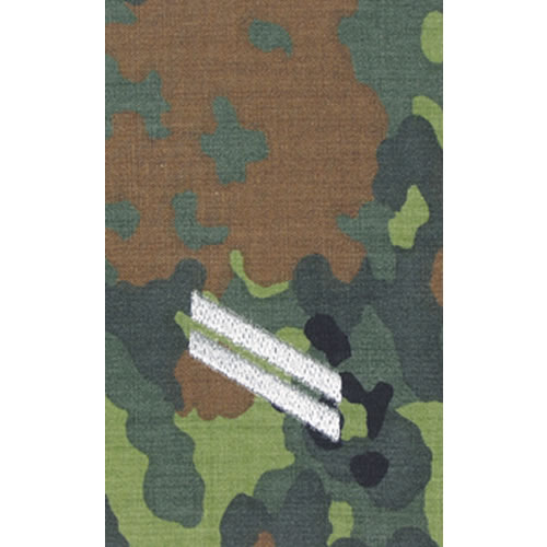 Nárameník BW OBERGEFREITER FLECKTARN / stříbrné vyšití
