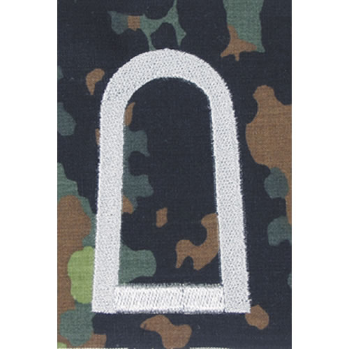 Nárameník BW STABSUNTEROFFIZIER FLECKTARN / stříbrné vyšití