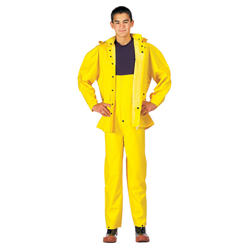Levně Komplet nepromokavý DELUXE PVC ŽLUTÝ