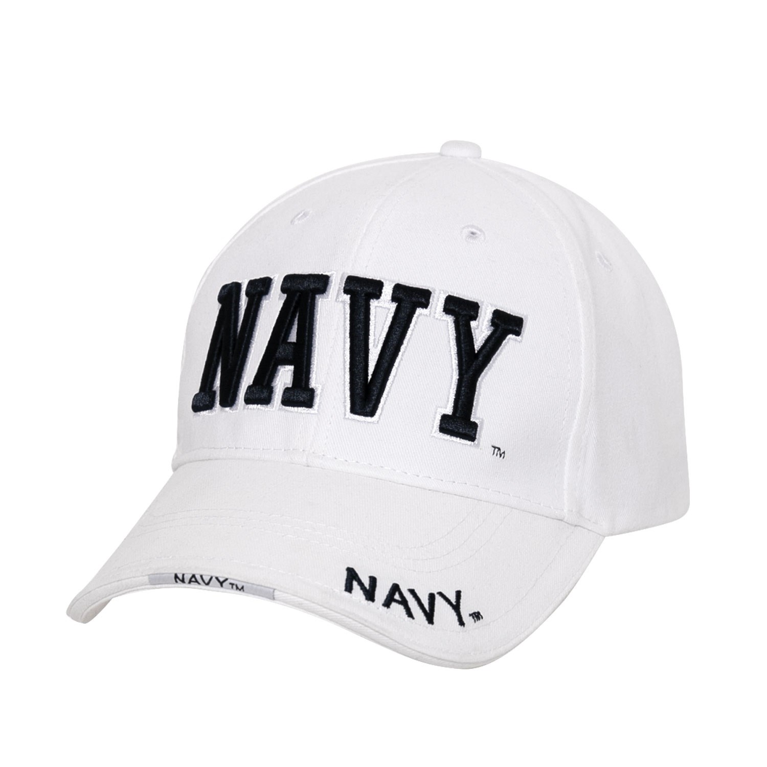 Levně ROTHCO čepice DELUXE NAVY baseball BÍLÁ