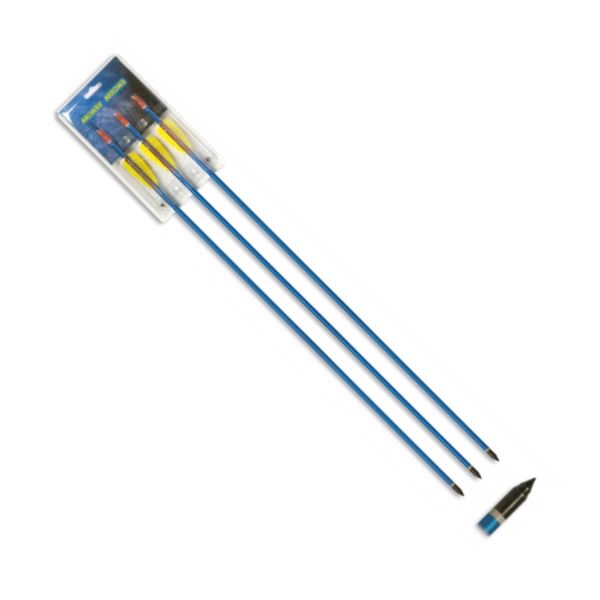 Levně Šípy hliníkové set 3 kusy 30"