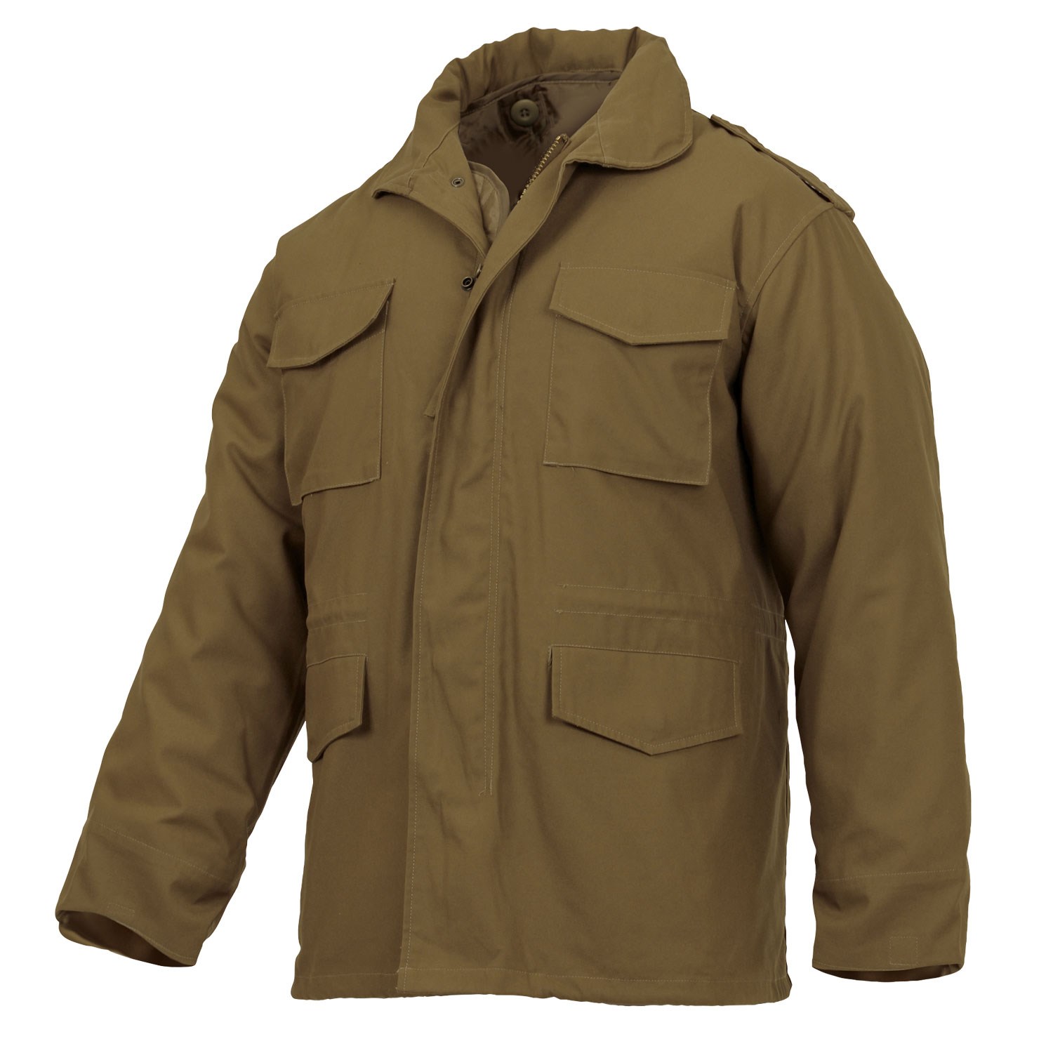 Levně Bunda US M65 s vložkou COYOTE BROWN