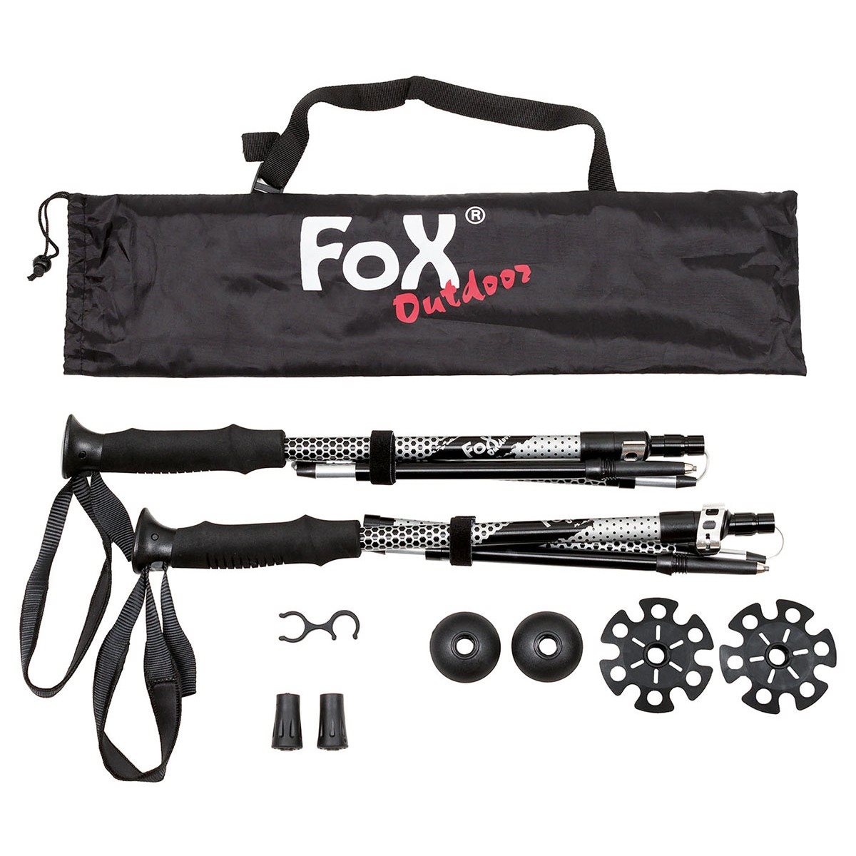 Levně FOX Outdoor hole trekové HAIDEL teleskopické