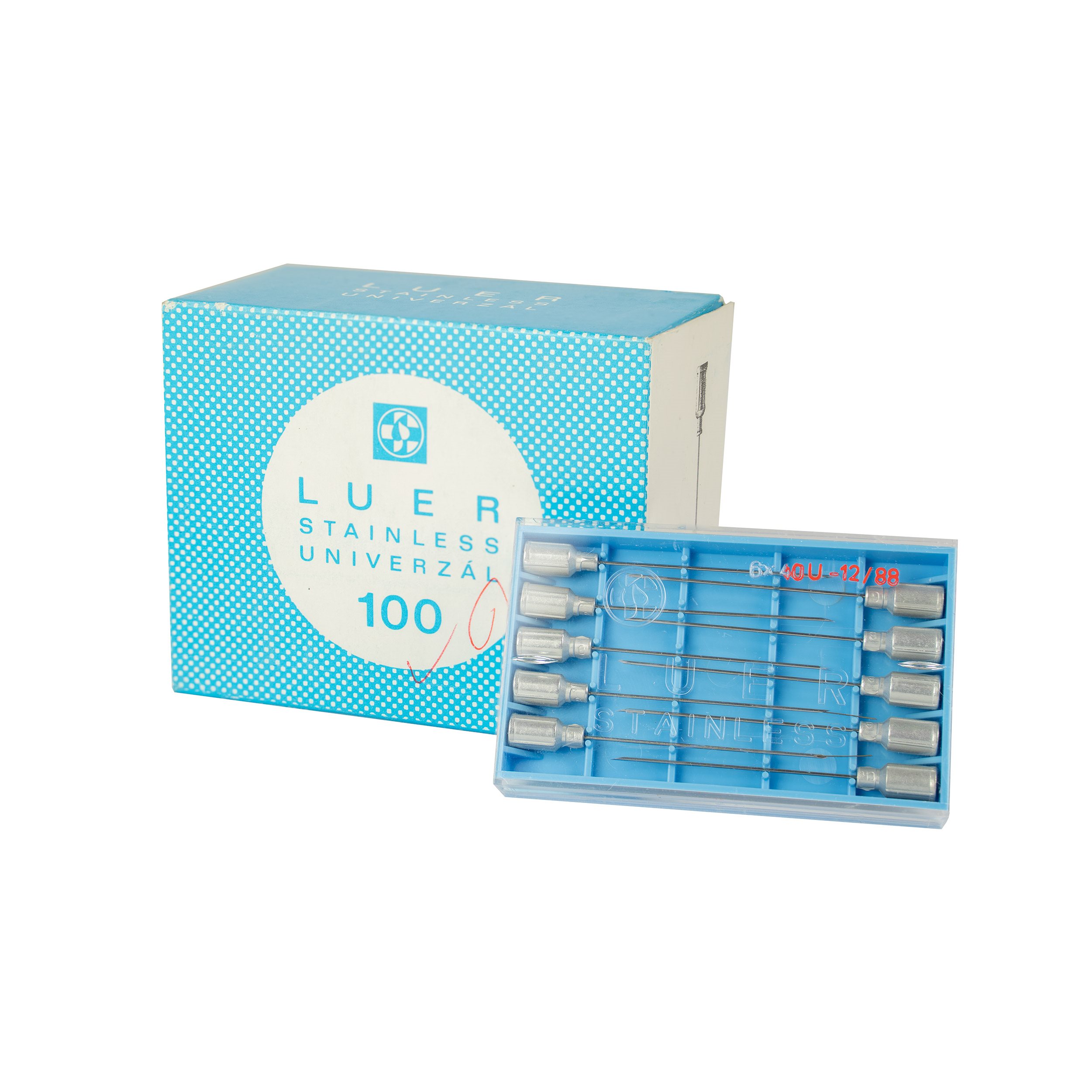 Levně Jehly injekční kovové 6x40U sada 100ks