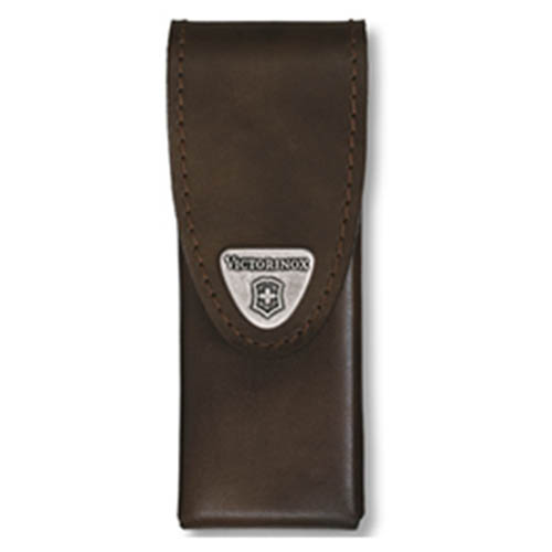 Levně VICTORINOX pouzdro kožené pro SwissTool Spirit Plus HNĚDÉ