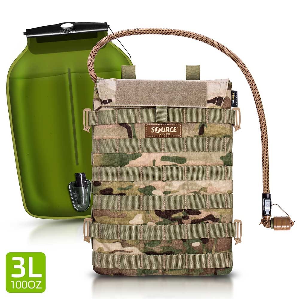 Levně SOURCE batoh hydratační RAZOR 3L MULTICAM