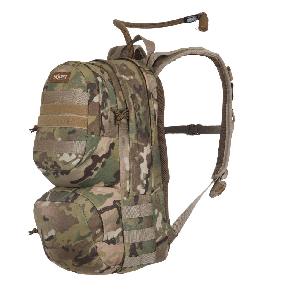 Levně SOURCE batoh COMMANDER 10L včetně 3L vaku MULTICAM
