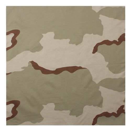 Levně ROTHCO šátek 55 x 55 cm 3-COL DESERT CAMO