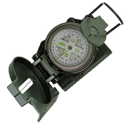 Levně ROTHCO kompas TACTICAL MARCHING kovové tělo ZELENÝ