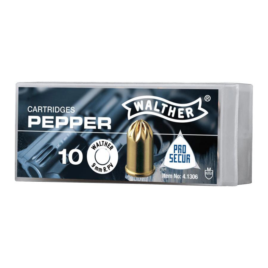 Levně Náboj plynový revolverový cal.9 mm PEPPER 10 ks WALTHER