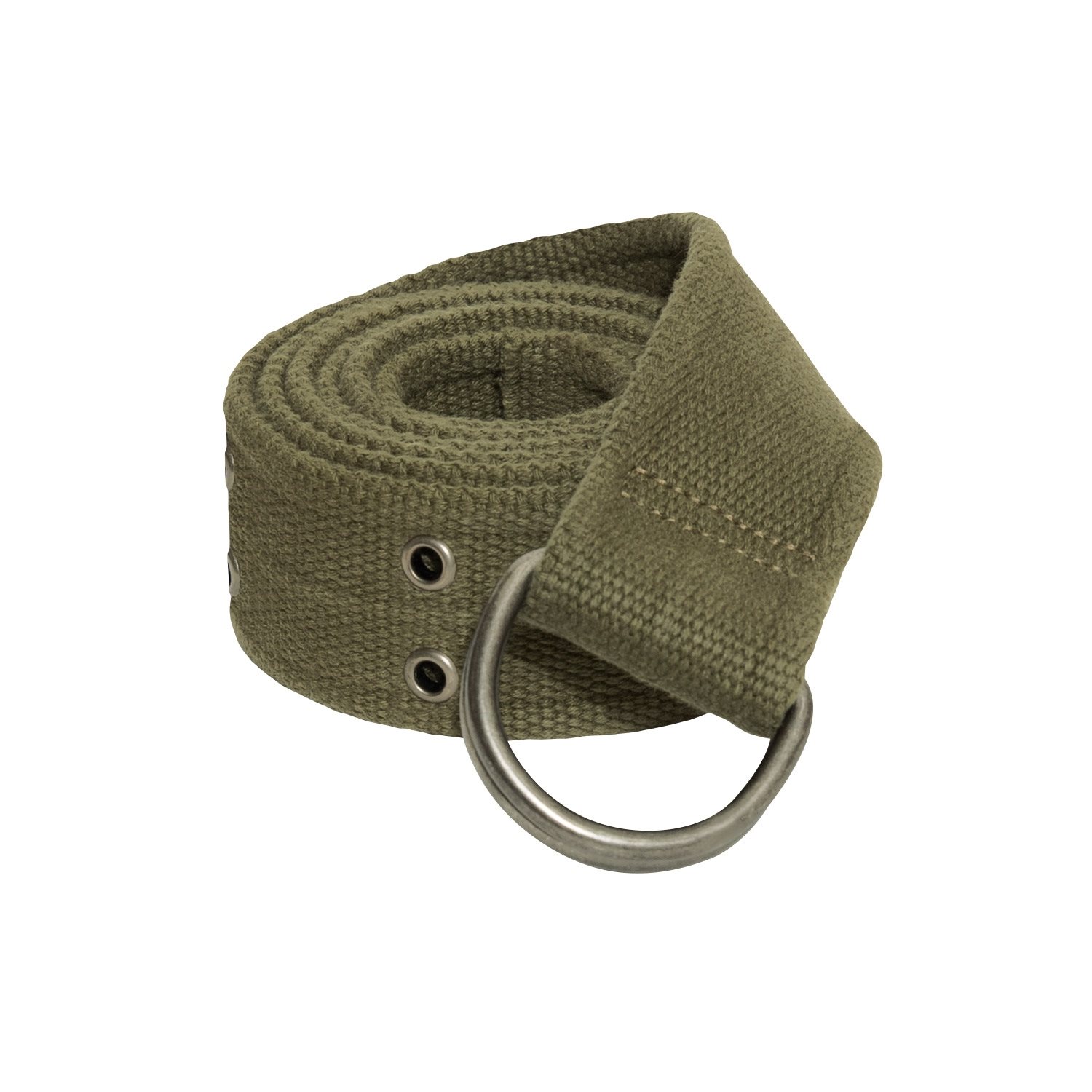 Levně Opasek dámský VINTAGE D-RING ZELENÝ